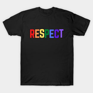 RESPECT Rainbow T-Shirt